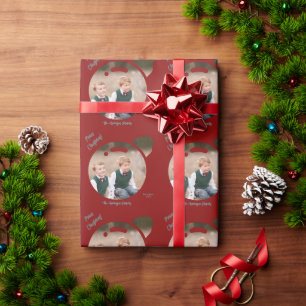 Hochladen des Bildes in ein Weihnachtsbauble Geschenkpapier
