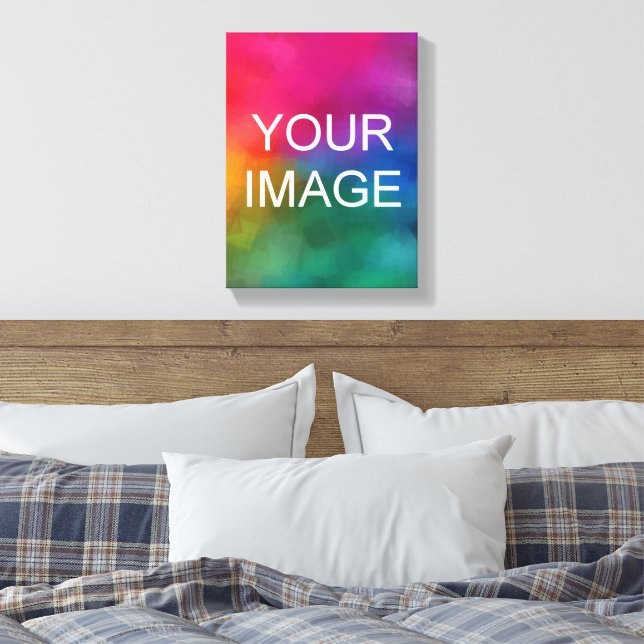 Hochladen des Foto-Bild-Logos Leinwanddruck (Insitu (Schlafzimmer))