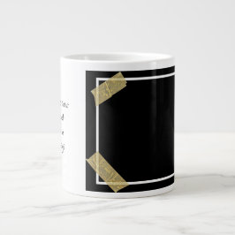 Hochladen eines Fotos mit einer benutzerdefinierte Jumbo-Tasse