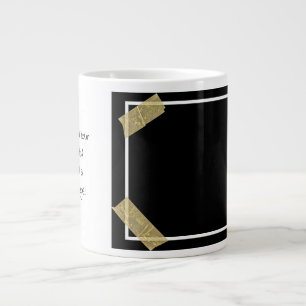 Hochladen eines Fotos mit einer benutzerdefinierte Jumbo-Tasse