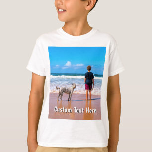 Hochladen Sie Ihr Haustier-Foto T-Shirt-Geschenk B T-Shirt