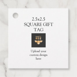 Hochladen von benutzerdefinierten Designs Geschenkanhänger