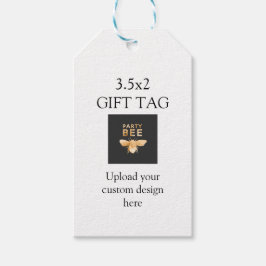 Hochladen von benutzerdefinierten Designs Geschenkanhänger