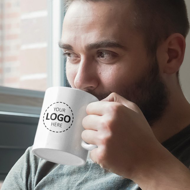 Hochladen von Logos Einfach Modernes Berufliches U Kaffeetasse (Von Creator hochgeladen)