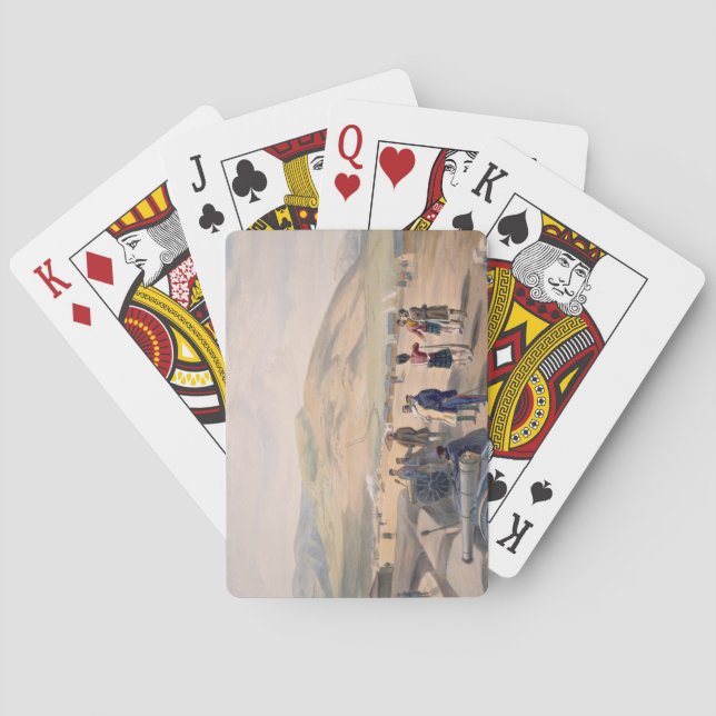 Hochland-Brigaden-Lager, Platte von 'Seat des Spielkarten (Rückseite)