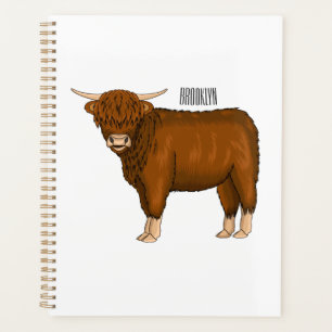 Hochland Cow Cartoon Planer
