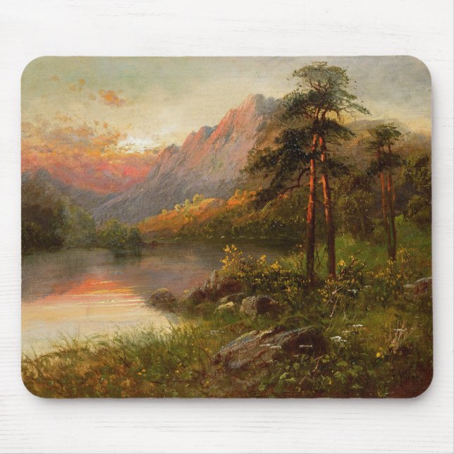 Hochland-Einsamkeit Mousepad (Vorne)