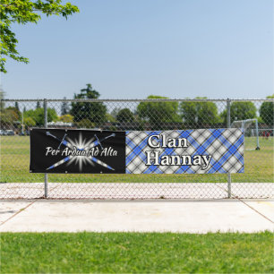 Hochland-Festival-Clan Hannay Zelt Banner
