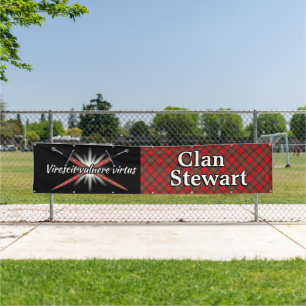 Hochland-Festival-Clan-Stewart-Zelt Banner