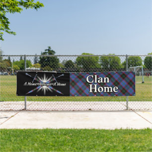 Hochland-Festival-Clan-Zuhause Hume Zelt Banner