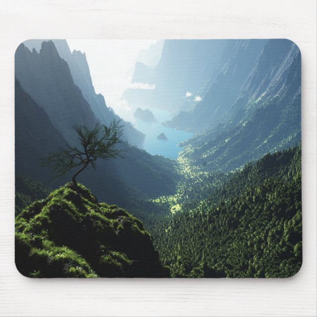 Hochland-Frühling Mousepad (Vorne)