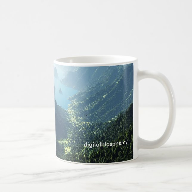 Hochland-Frühlings-Tasse Tasse (Rechts)