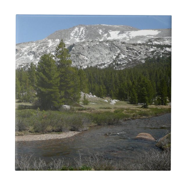 Hochland-Hochgebirge II bei Yosemite Fliese (Vorderseite)