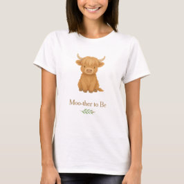 Hochland Kuh Moo-ther zu T - Shirt