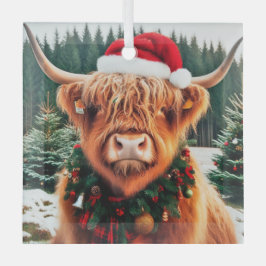 Hochland-Kuhglas-Ornament Ornament Aus Glas