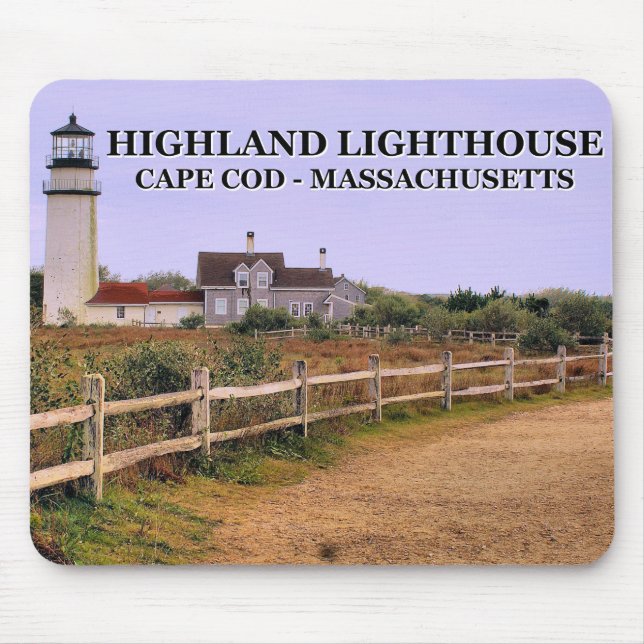 Hochland Leuchtturm, Massachusetts Mousepad (Vorne)