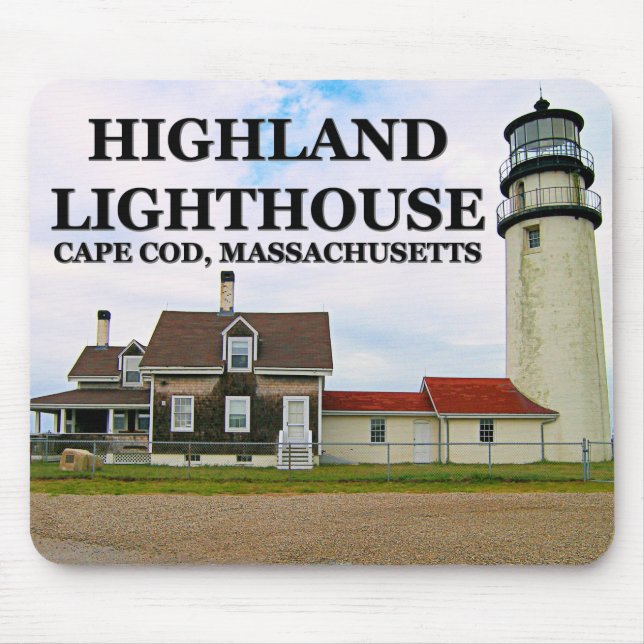 Hochland Leuchtturm, Massachusetts Mousepad (Vorne)