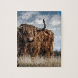 Hochland Stier Puzzle