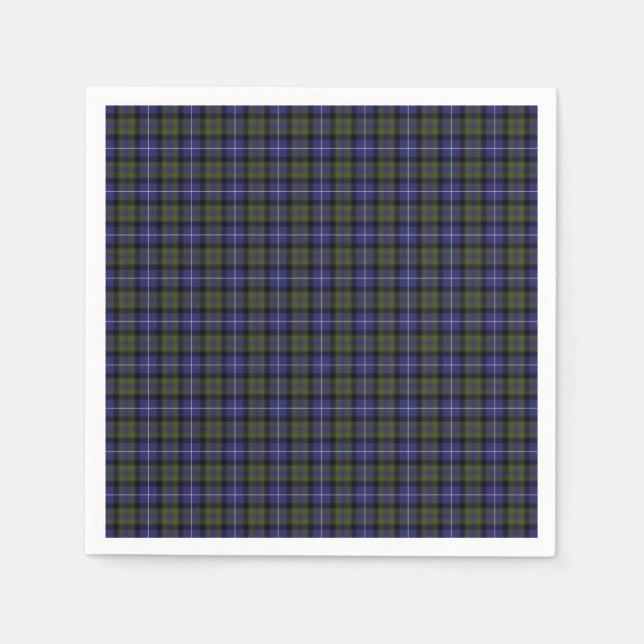 Hochland-Stolz von SchottlandTartan Serviette (Vorderseite)
