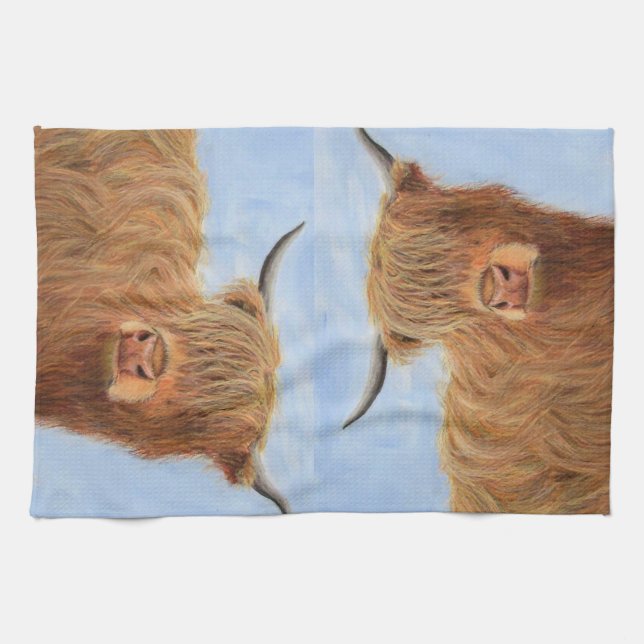 Hochländer Geschirrtuch (Horizontal)