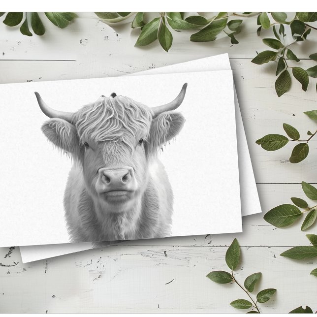 Hochlandkuh Adorable Seidenpapier (Von Creator hochgeladen)