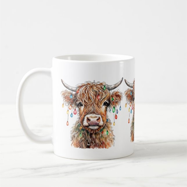Hochlandkuh-Tasse Kaffeetasse (Links)