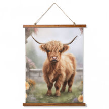 Hochlandkuh-Wohngestaltung