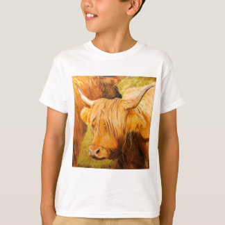 Hochlandkühe, schottisches Vieh T-Shirt