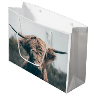 Hochlandrind-Porträt Große Geschenktüte