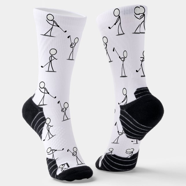 Hochleistungs-Golfsocken für Sportler und Crews Socken (Gewinkelt)