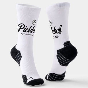Hochleistungs-Sportsocken aus weißem Pickleball Socken