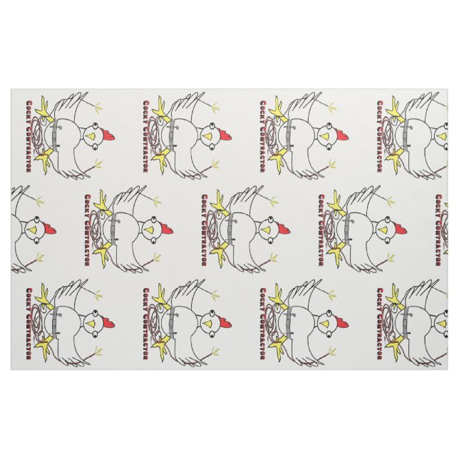 Hochnäsiger Auftragnehmer Stoff (Fat Quarter (45,7 x 55,9 cm))