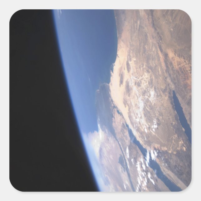 Hochoblische Szene Quadratischer Aufkleber (Vorderseite)