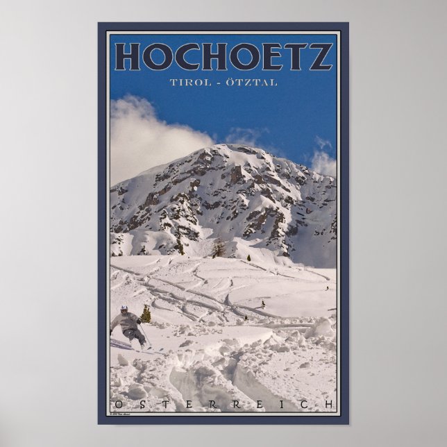 Hochoetz Powder Day Poster (Vorne)
