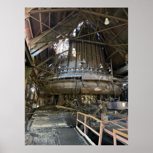 Hochofen Poster (Vorne)