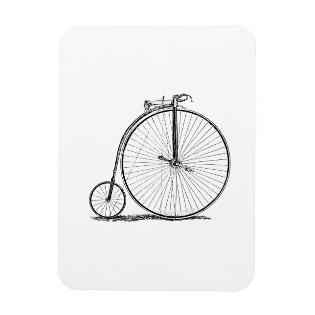 Hochrad Fahrrad Penny Farthing Magnet (Vertikal)