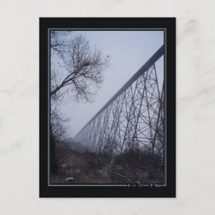 Hochrangige Bridge-Postkarte Postkarte