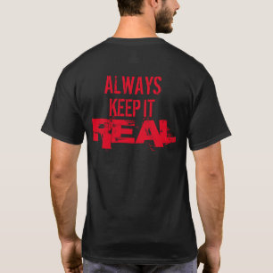 HOCHRANGIGE MINISTER REALES TALK-LOGO-T-SHIRT T-Shirt