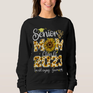 Hochrangige Sonnenblumen-Mama 2023, Funny Funny Sweatshirt