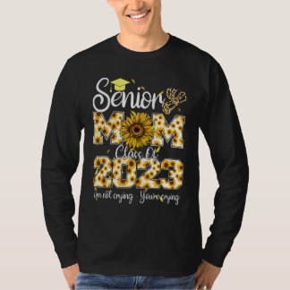 Hochrangige Sonnenblumen-Mama 2023, Funny Funny T-Shirt