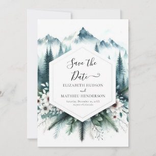 Hochromantische Hochzeit Save The Date