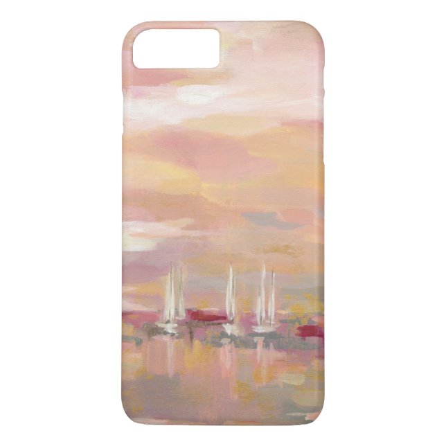 Hochrot-Wellen Case-Mate iPhone Hülle (Rückseite)