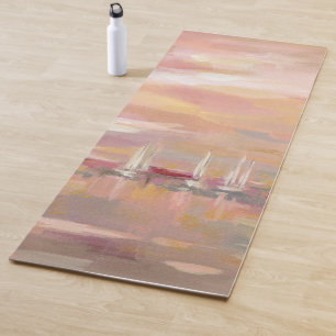 Hochrot-Wellen Yogamatte