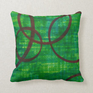 Hochrote Spur II Kissen