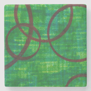 Hochrote Spur II Steinuntersetzer