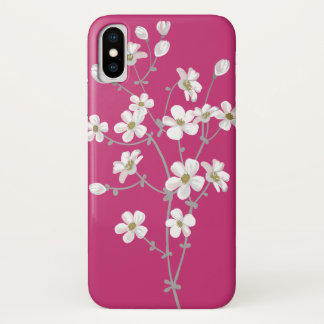 Hochroter Kasten mit Frühling ` s Blumen Case-Mate iPhone Hülle