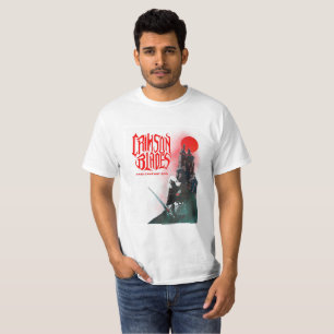 Hochrotes Blatt-T-Shirt T-Shirt
