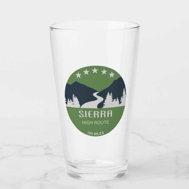 Hochroute Sierra Glas (Vorderseite)