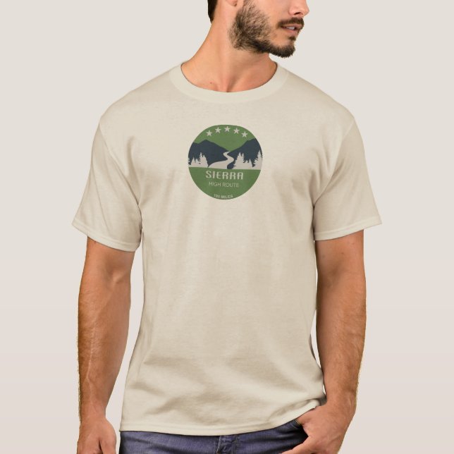 Hochroute Sierra T-Shirt (Vorderseite)
