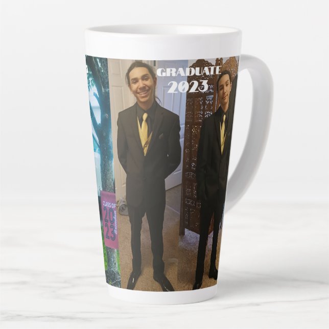 HOCHSCHULAUBSTUDIUM Latte Tasse (Rechte Ecke)